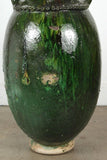 Moroccan Vintage Green Olive Jar