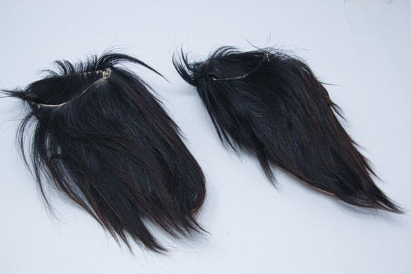 Camel hair slippers in brown - Max Mara | Mytheresa