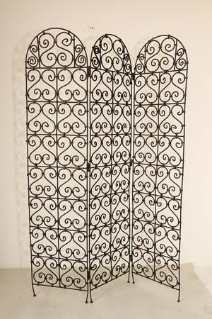 Hand Forged Iron Moorish Screen