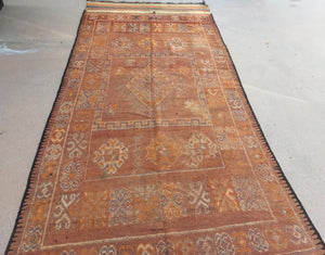 Vintage Moroccan Berber Rug, circa 1960