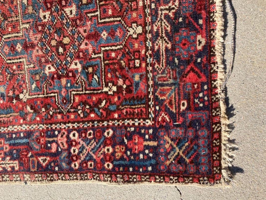 1940s Vintage Moorish Rug Runner from Eastern Turkey