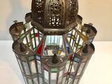 Mamounia Moorish Glass Lantern