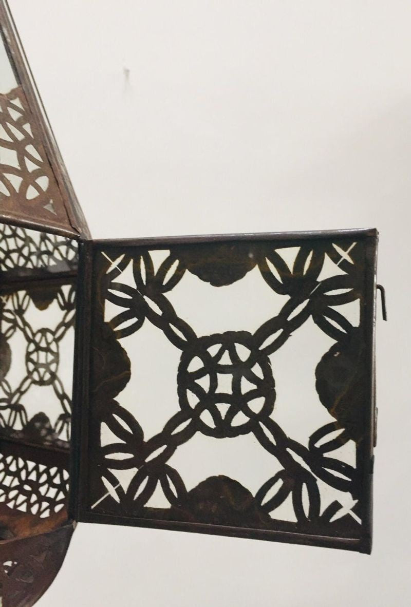 Moroccan Light Fixture in Moorish Design