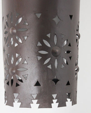 Large Moroccan Metal Wall Sconce Shade