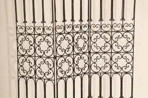 Hand Forged Iron Moorish Folding Screen