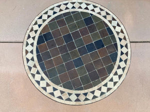 Moroccan Mosaic Tile Side Table