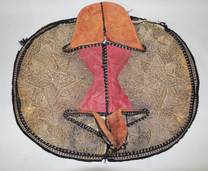 Collector Moroccan Ceremonial Gold Horse Saddle Cover