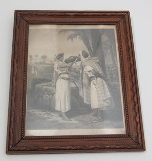 Orientalist Engraving after Horace Vernet, Empire Period