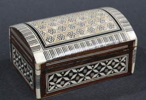 Middle Eastern Moorish Handcrafted Mosaic Decorative Box