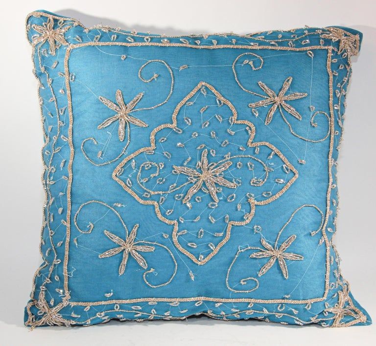 Embellished hot sale throw pillows
