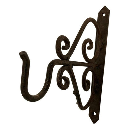Scrolling Wall Mounted Iron Bracket for Lanterns or Signs