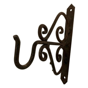 Scrolling Wall Mounted Iron Bracket for Lanterns or Signs