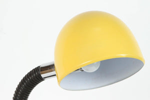 Modernist Enameld Yellow Desk Lamp