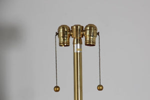 Anglo Indian Moorish Brass Table Lamp by Frederick Cooper