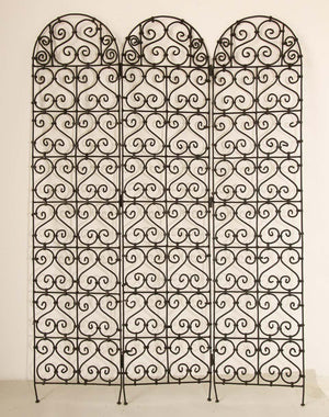 Hand Forged Iron Moorish Screen