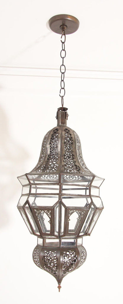Moorish Hanging Lantern by Berber Tribes of Morocco, 27\" H
