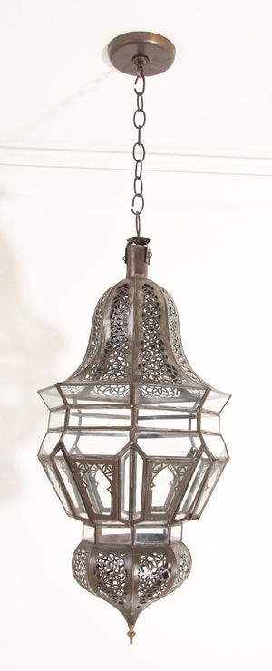 Moroccan Hanging Glass Lantern