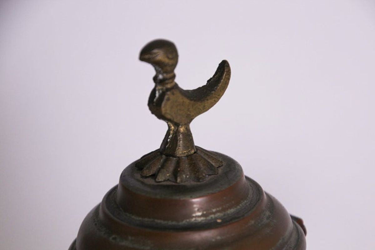 Middle Eastern Turkish Arabic Copper Dallah Coffee Pot