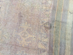 1960s Moroccan Vintage Berber Tribal Rug