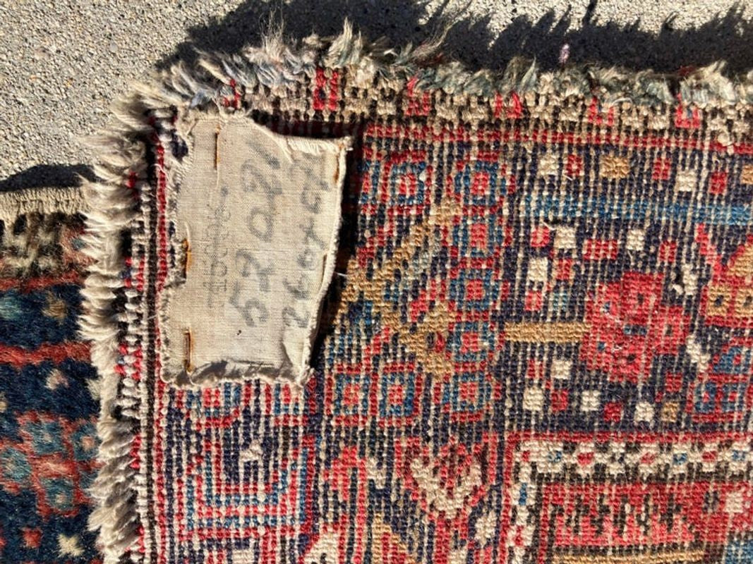 1940s Vintage Moorish Rug Runner from Eastern Turkey