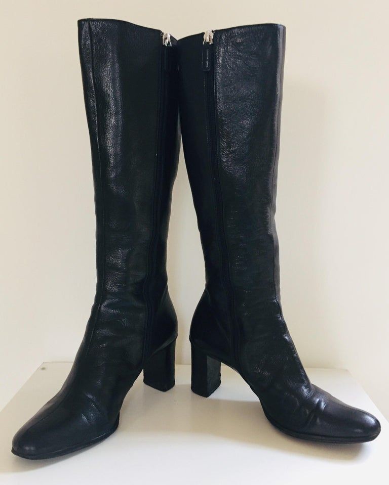 Vintage Gucci by Tom Ford Black Leather Boots - E-mosaik