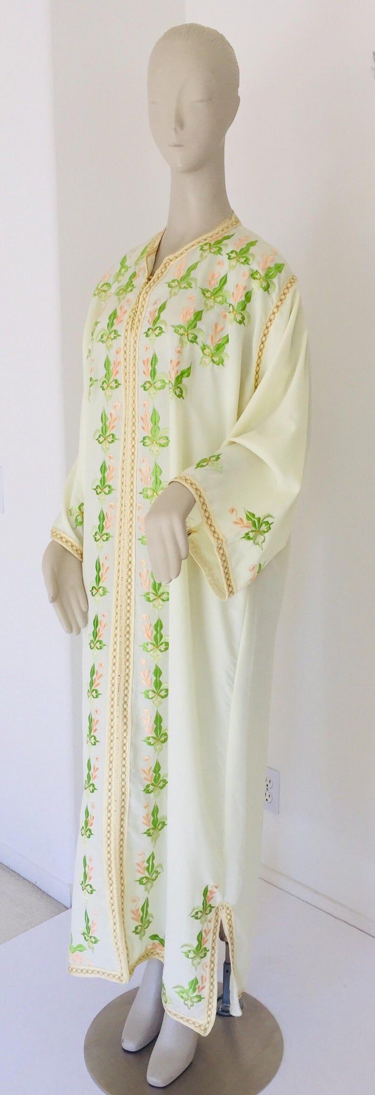 Moroccan Caftan Embroidered