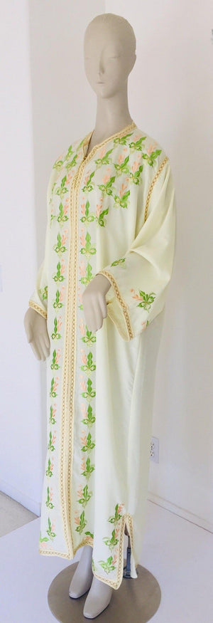Moroccan Caftan Embroidered
