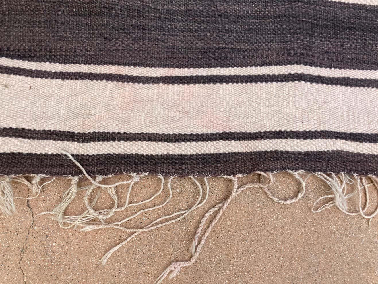 Moroccan Vintage Tribal Kilim Textile, circa 1960