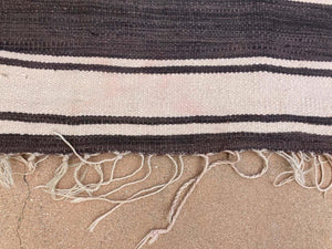 Moroccan Vintage Tribal Kilim Textile, circa 1960