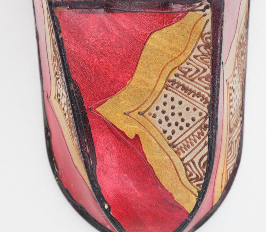 Moroccan Handpainted African Art Wall Sconce