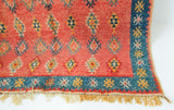 1960s Authentic Vintage Moroccan Berber Rug