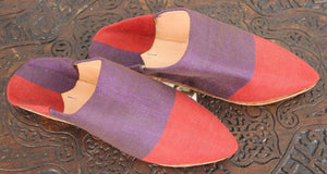Moroccan Silk Slippers Marrakech Babouches