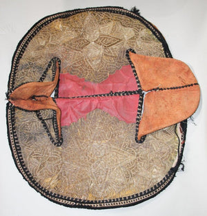 Collector Moroccan Ceremonial Gold Horse Saddle Cover