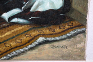 Moroccan Moorish Orientalist Oil Painting