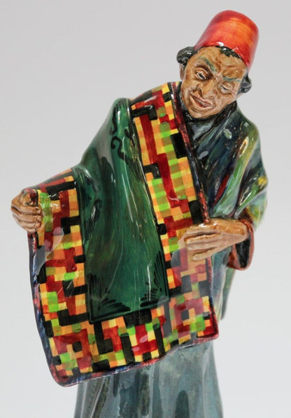 Royal Doulton "the Carpet Seller" Moroccan Decorative Porcelain Figurine
