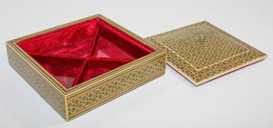 Moorish Micro Mosaic Inlaid Jewelry Box