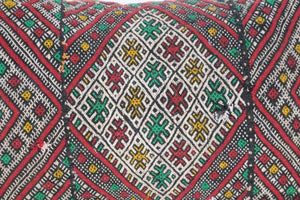 Moroccan African Tribal Throw Kilim Pillow