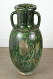 Moroccan Vintage Green Olive Jar