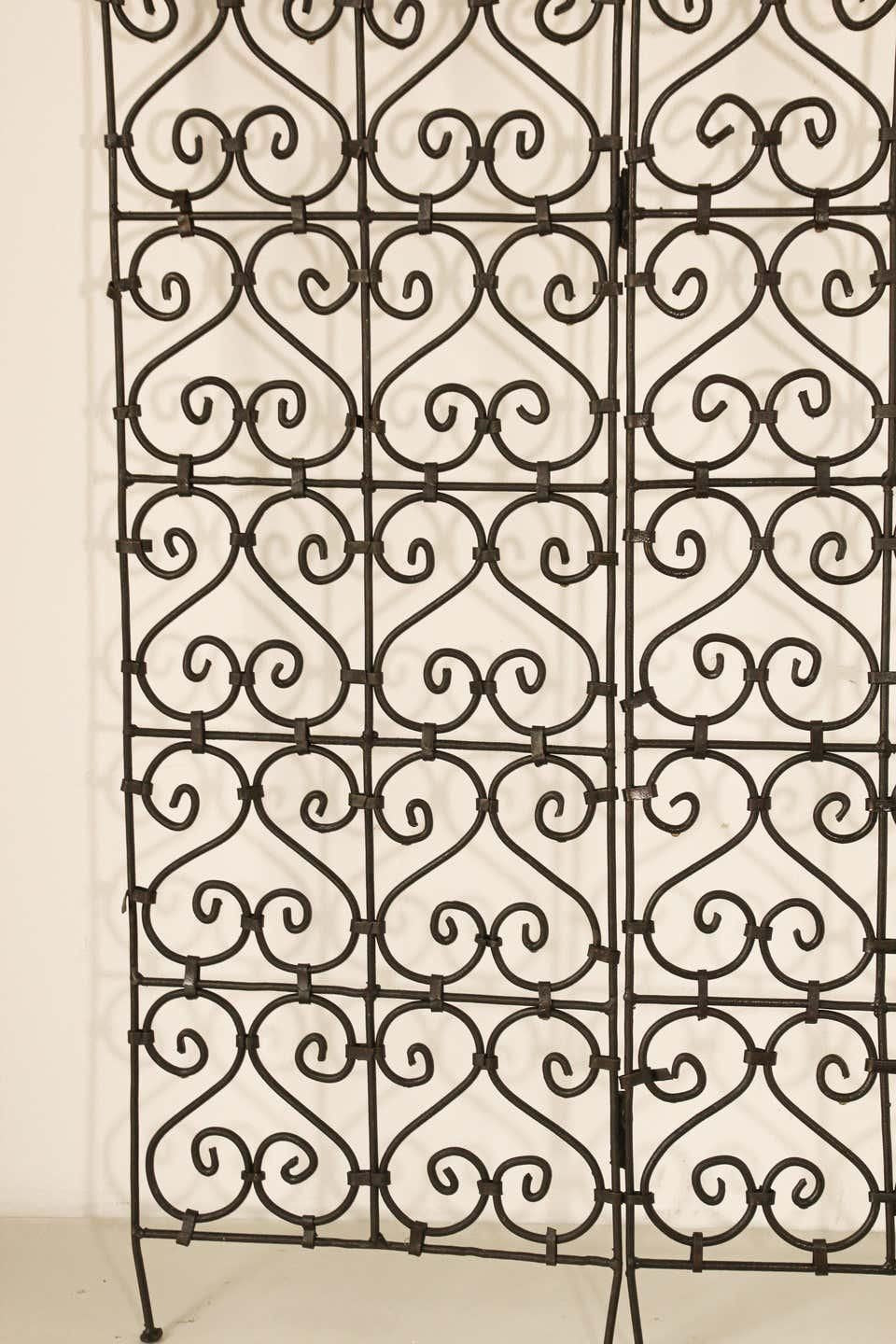 Hand Forged Iron Moorish Screen
