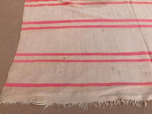 Moroccan Vintage Organic Hand-Woven Textile, circa 1960