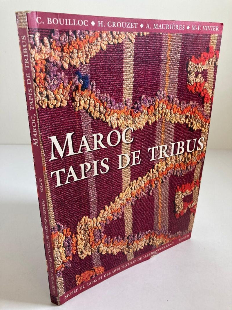 Maroc Tapis de tribus 'French' Moroccan Tribal Rugs Paperback Book