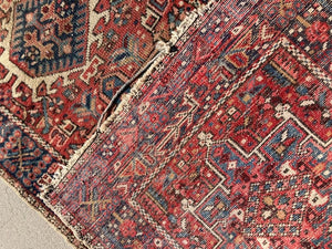 1940s Vintage Moorish Rug Runner from Eastern Turkey