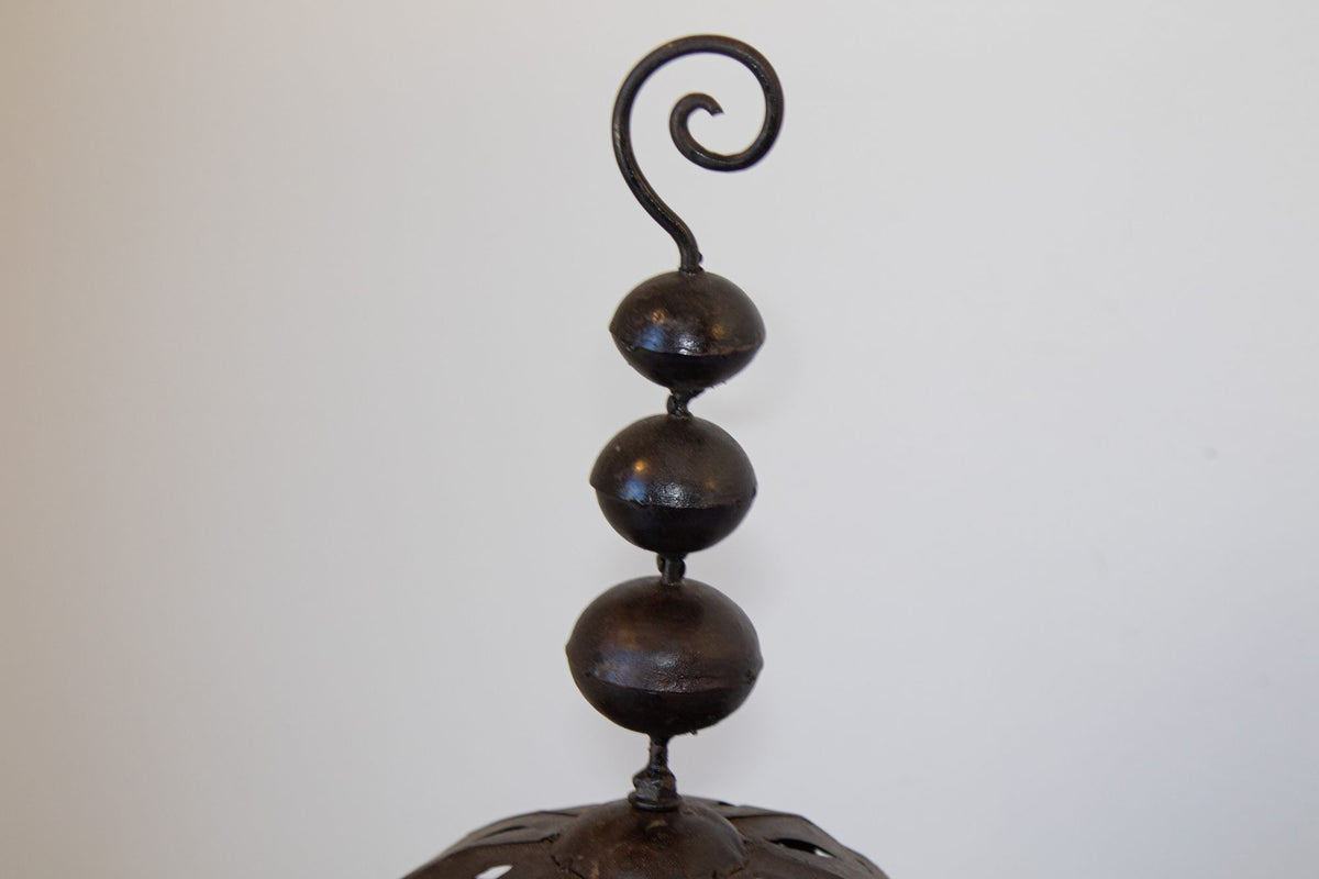 Hand-Crafted Moroccan Hurricane Candle Lantern in Moorish Style