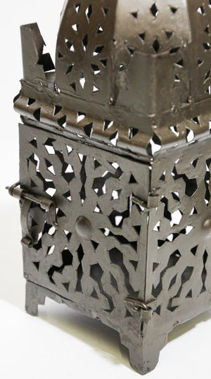 Moroccan Hurricane Metal Candle Lantern