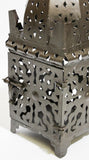Moroccan Hurricane Metal Candle Lantern