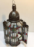 Mamounia Moorish Glass Lantern
