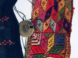 Middle Eastern Islamic Women Face Veil Bedouin, Sinai Bedouin Desert Garment