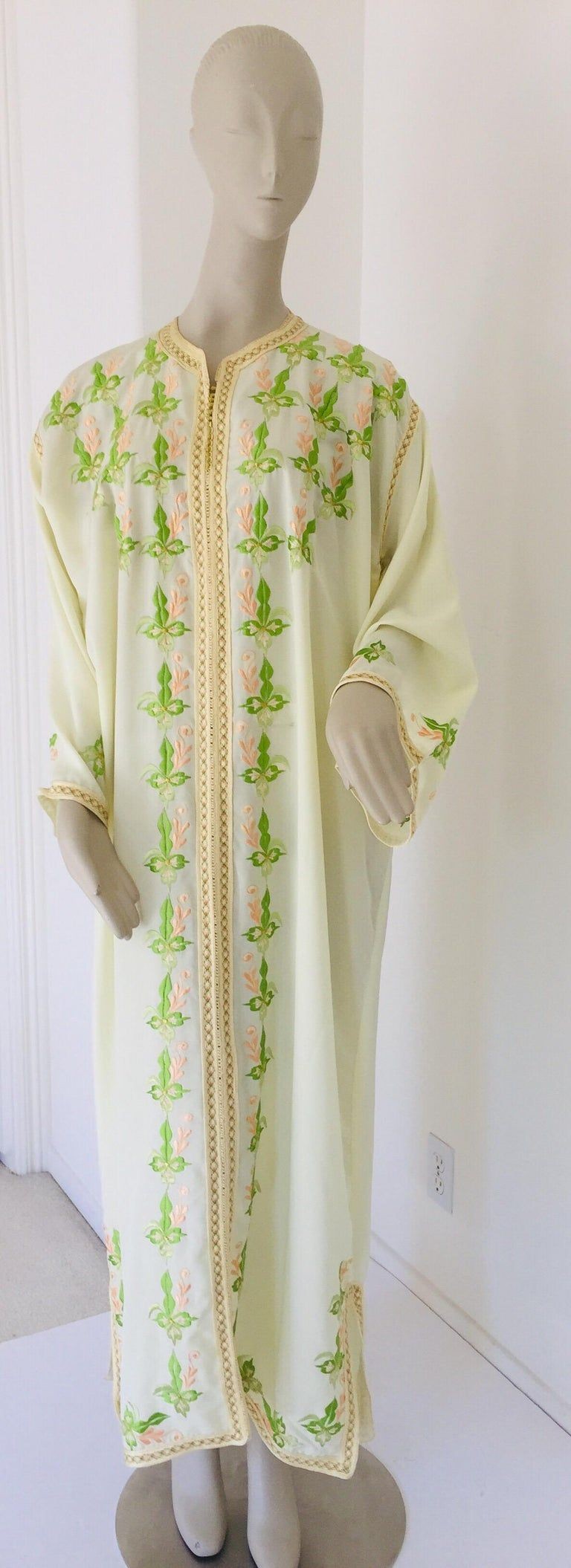 Moroccan Caftan Embroidered