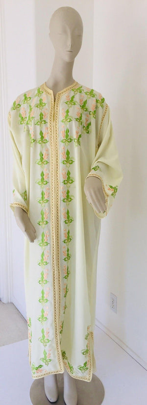 Moroccan Caftan Embroidered