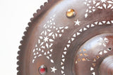 Handcrafted Moroccan Metal Chandelier with Moorish Design
